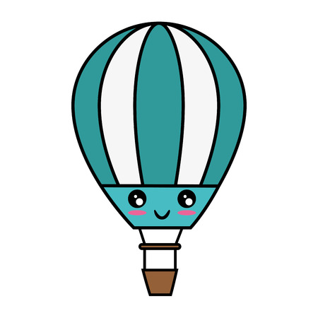 air balloon iconのイラスト素材