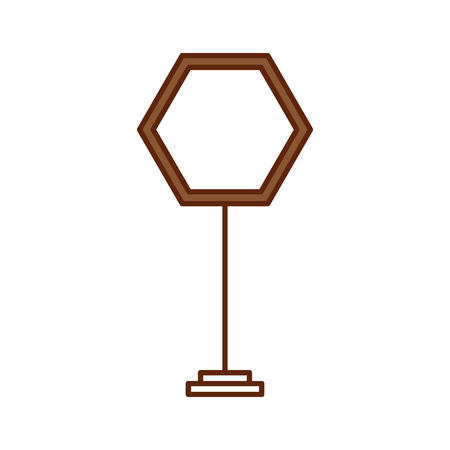 traffic signal isolated icon vector illustration designのイラスト素材