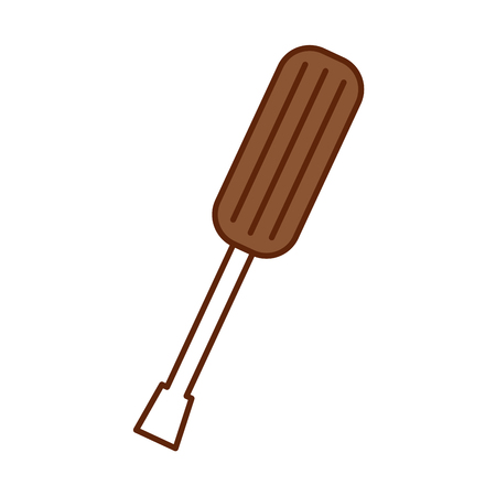 screwdriver tool isolated icon vector illustration designのイラスト素材