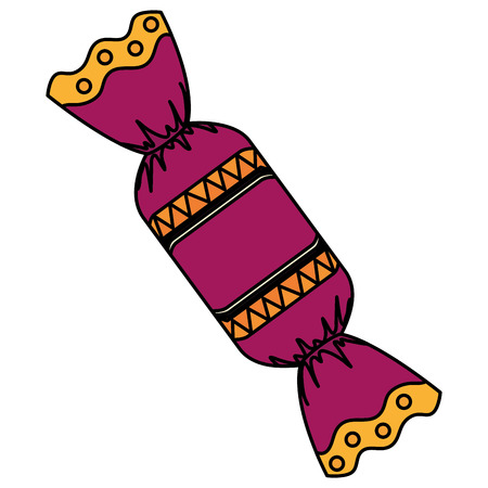 sweet candy isolated icon vector illustration designのイラスト素材