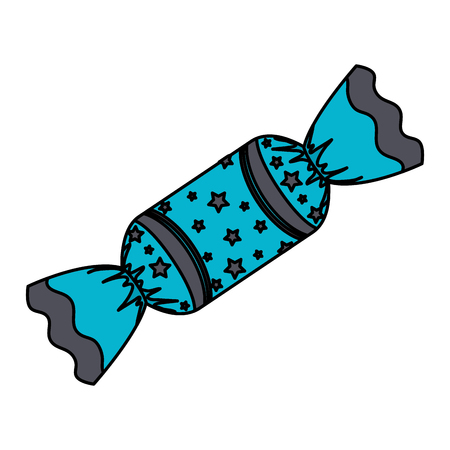 sweet candy isolated icon vector illustration designのイラスト素材