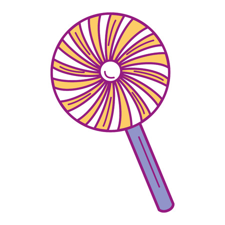 Sweet lollipop isolated icon vector illustration designのイラスト素材