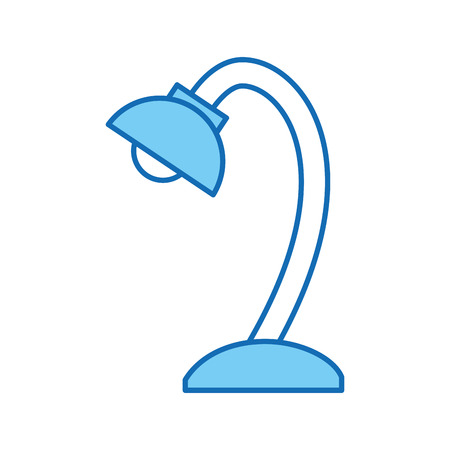 desk lamp isolated icon vector illustration designのイラスト素材
