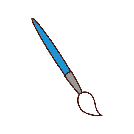 paint brush isolated icon vector illustration designのイラスト素材