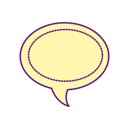 speech bubble isolated icon vector illustration designのイラスト素材