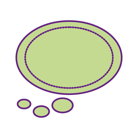 speech bubble isolated icon vector illustration designのイラスト素材