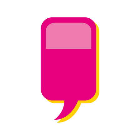 speech bubble isolated icon vector illustration designのイラスト素材