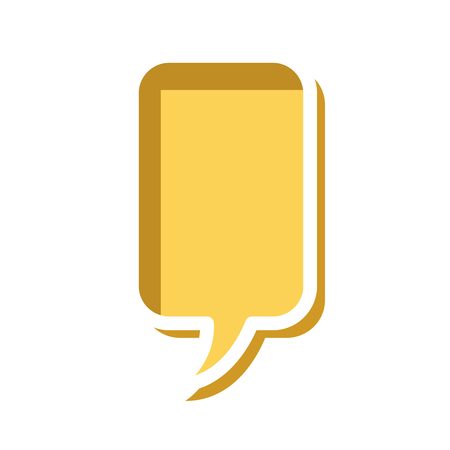 speech bubble isolated icon vector illustration designのイラスト素材