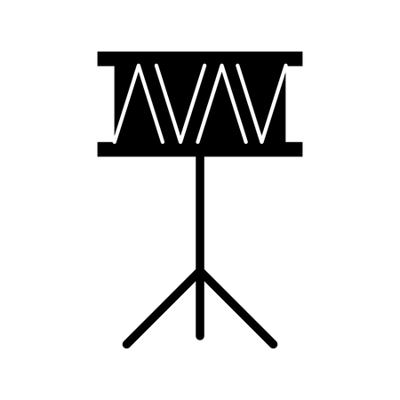 drums musical instrument icon vector illustration designのイラスト素材