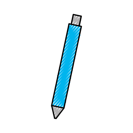 pen school isolated icon vector illustration designのイラスト素材