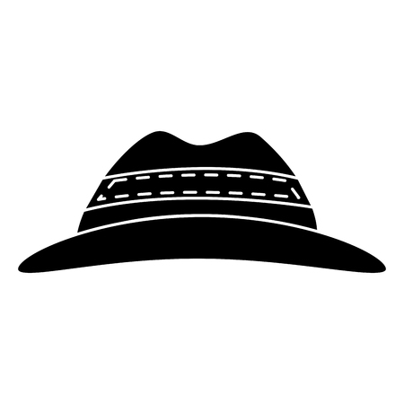 tourist hat isolated icon vector illustration designのイラスト素材