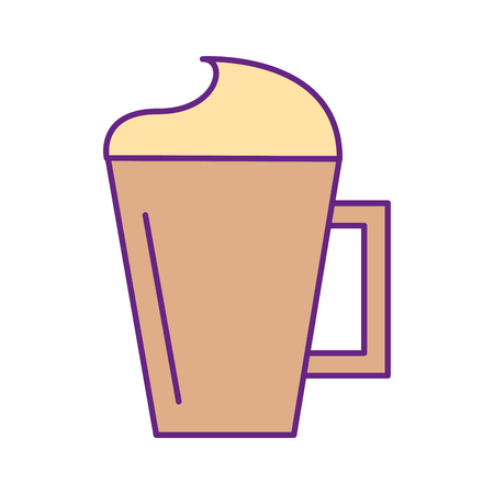 iced coffee cup isolated icon vector illustration designのイラスト素材