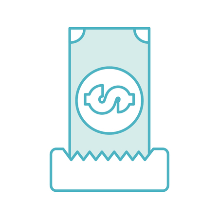 Restaurant account isolated icon vector illustration designのイラスト素材