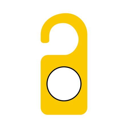 hotel label room icon vector illustration designのイラスト素材