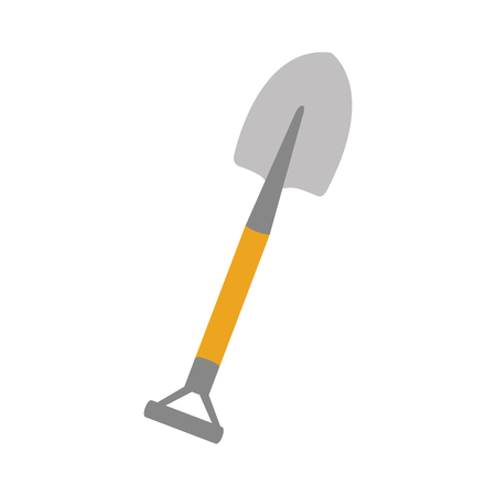 shovel tool isolated icon vector illustration designのイラスト素材
