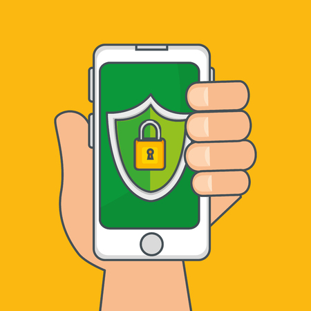 internet security concept vector illustration graphic designのイラスト素材