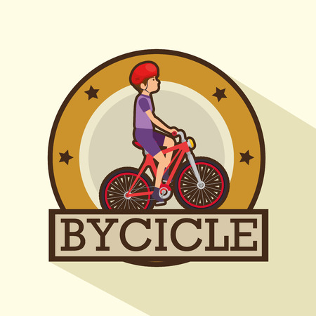 Modern bike shop illustration graphic design.のイラスト素材