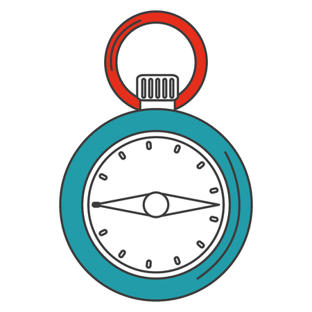chronometer timer isolated icon vector illustration designのイラスト素材