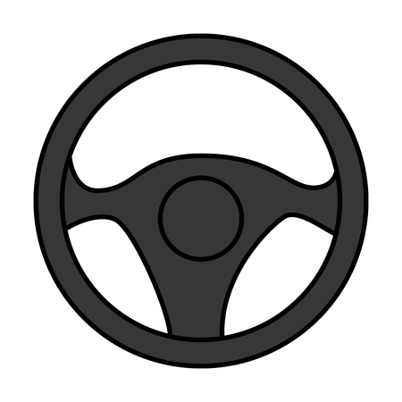 wheel car isolated icon vector illustration designのイラスト素材