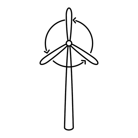 fan icon over white background vector illustrationの写真素材