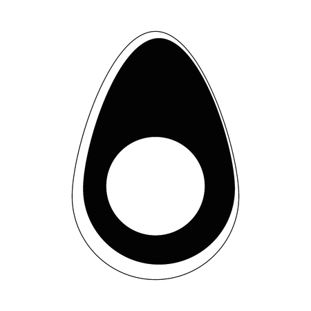 eggs icon over white background vector illustrationのイラスト素材