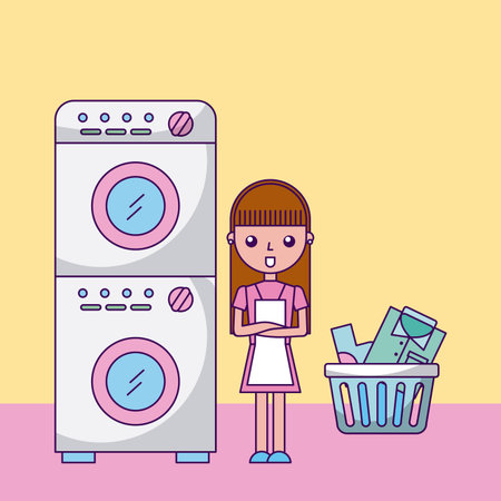 Laundry work clothes icon vector illustration design graphicのイラスト素材