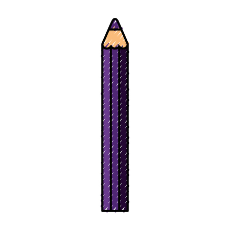 pencil school isolated icon vector illustration designのイラスト素材