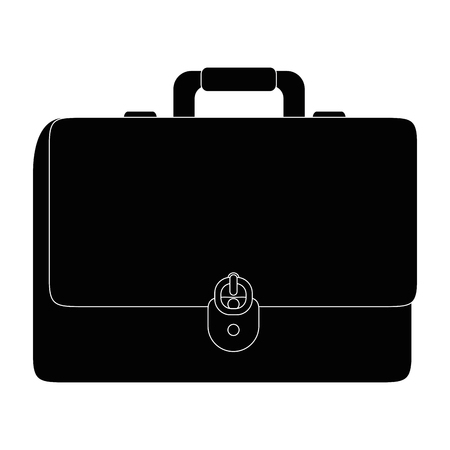 Business briefcase isolated icon vector illustration graphic designのイラスト素材