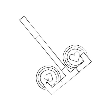 casino chips with Casino picker vector illustration designのイラスト素材