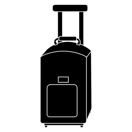 Suitcase travel isolated icon vector illustration designのイラスト素材