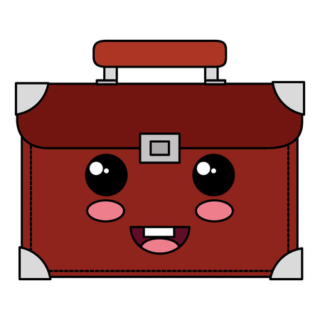 Suitcase travel isolated icon vector illustration designのイラスト素材