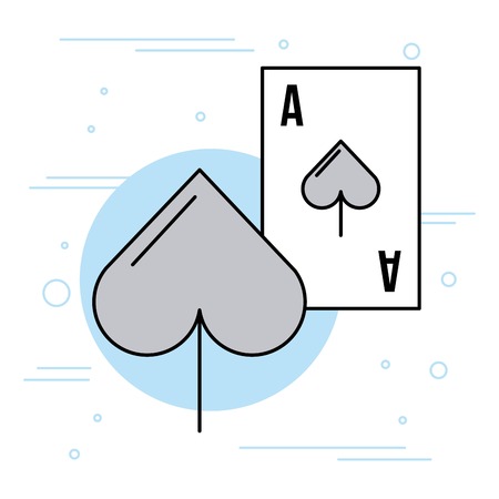 Casino betting pictures cartoon icon vector illustration design graphicのイラスト素材