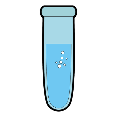 Chemistry flask isolated icon vector illustration graphic designのイラスト素材
