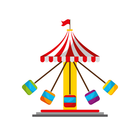 Hurricane carnival game icon vector illustration designのイラスト素材