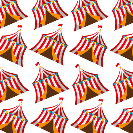 circus tent isolated icon vector illustration designのイラスト素材