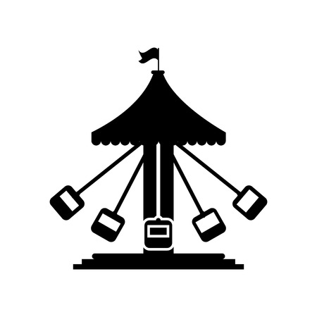 Hurricane carnival game icon vector illustration designのイラスト素材
