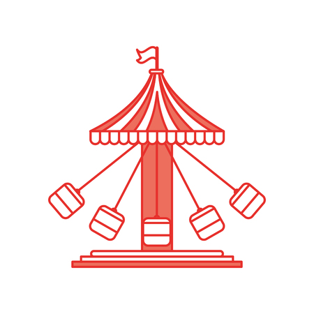 Hurricane carnival game icon vector illustration designのイラスト素材