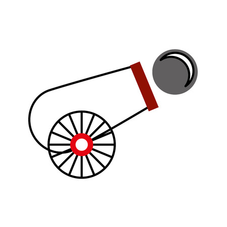 carnival canyon isolated icon vector illustration designのイラスト素材