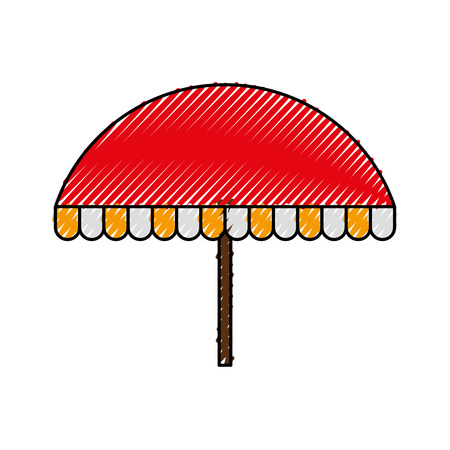 carnival fast food cart vector illustration designのイラスト素材