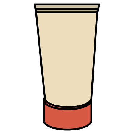 cream bottle care product vector illustration designのイラスト素材