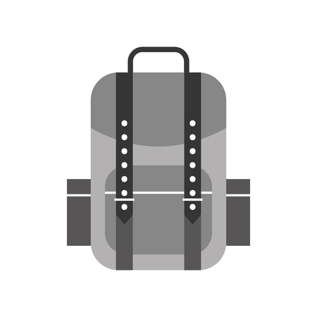 camping bag isolated icon vector illustration designのイラスト素材