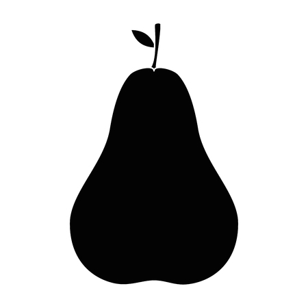Pear delicious fruit icon vector illustration graphic designのイラスト素材