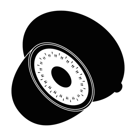 Kiwi delicious fruit icon vector illustration graphic designのイラスト素材