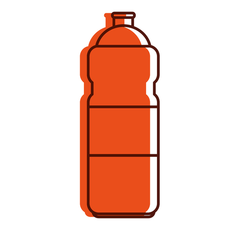 bottle gym isolated icon vector illustration designのイラスト素材