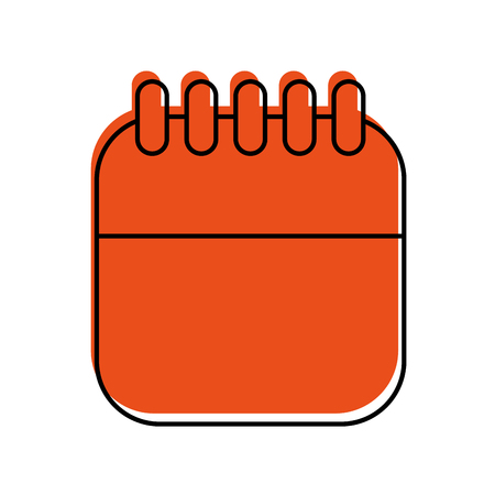 calendar reminder isolated icon vector illustration designのイラスト素材