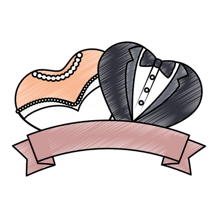 Wedding decorative symbol icon vector illustration graphic designのイラスト素材