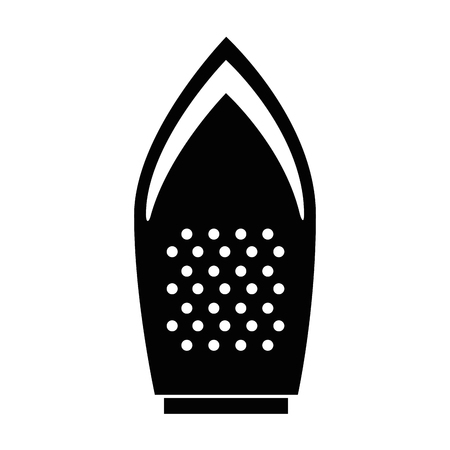 Iron clothes appliance icon vector illustration designのイラスト素材