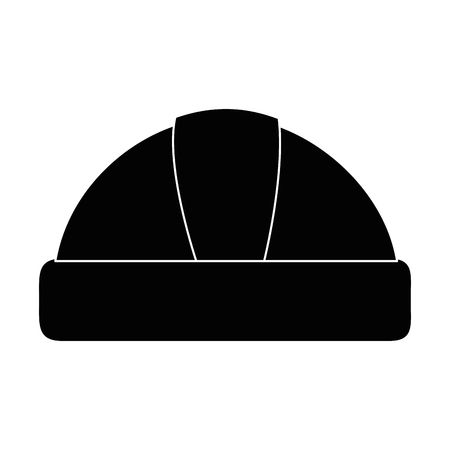 helmet construction isolated icon vector illustration designのイラスト素材