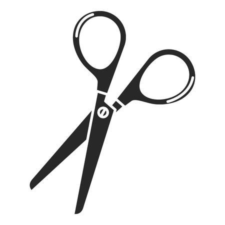 scissors school isolated icon vector illustration designのイラスト素材
