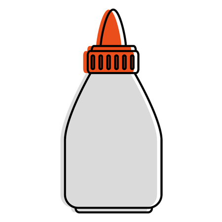 glue bottle isolated icon vector illustration designのイラスト素材